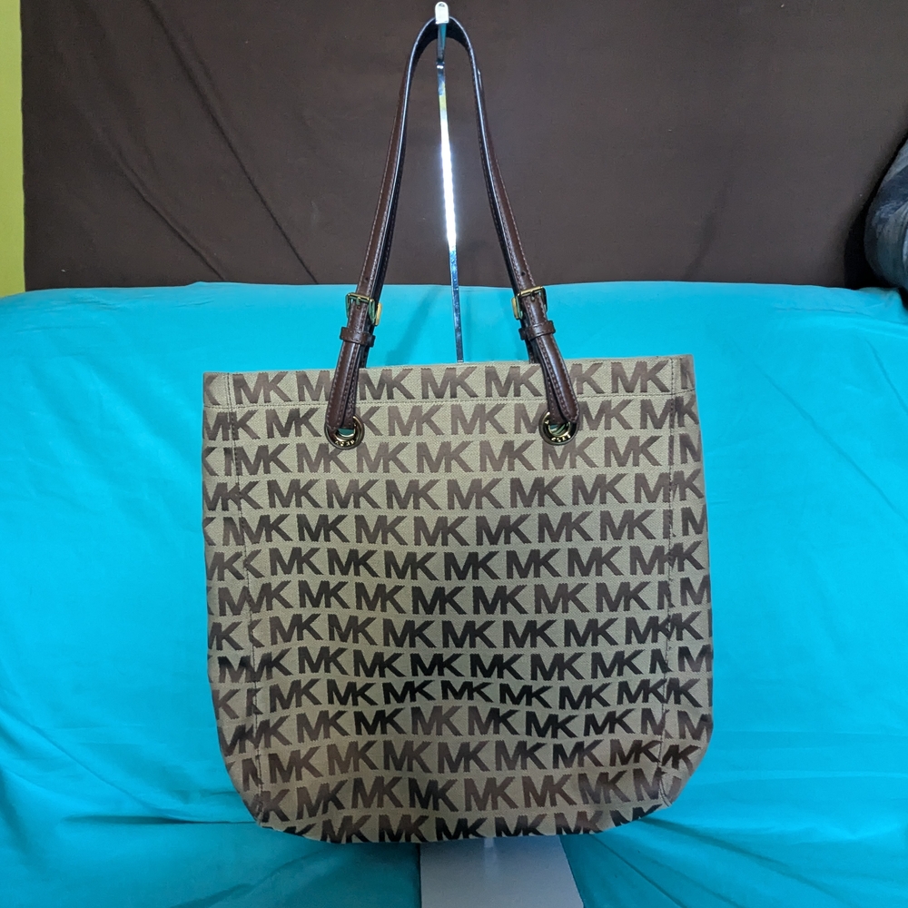 Michael Kors Brown Large Tote Bag